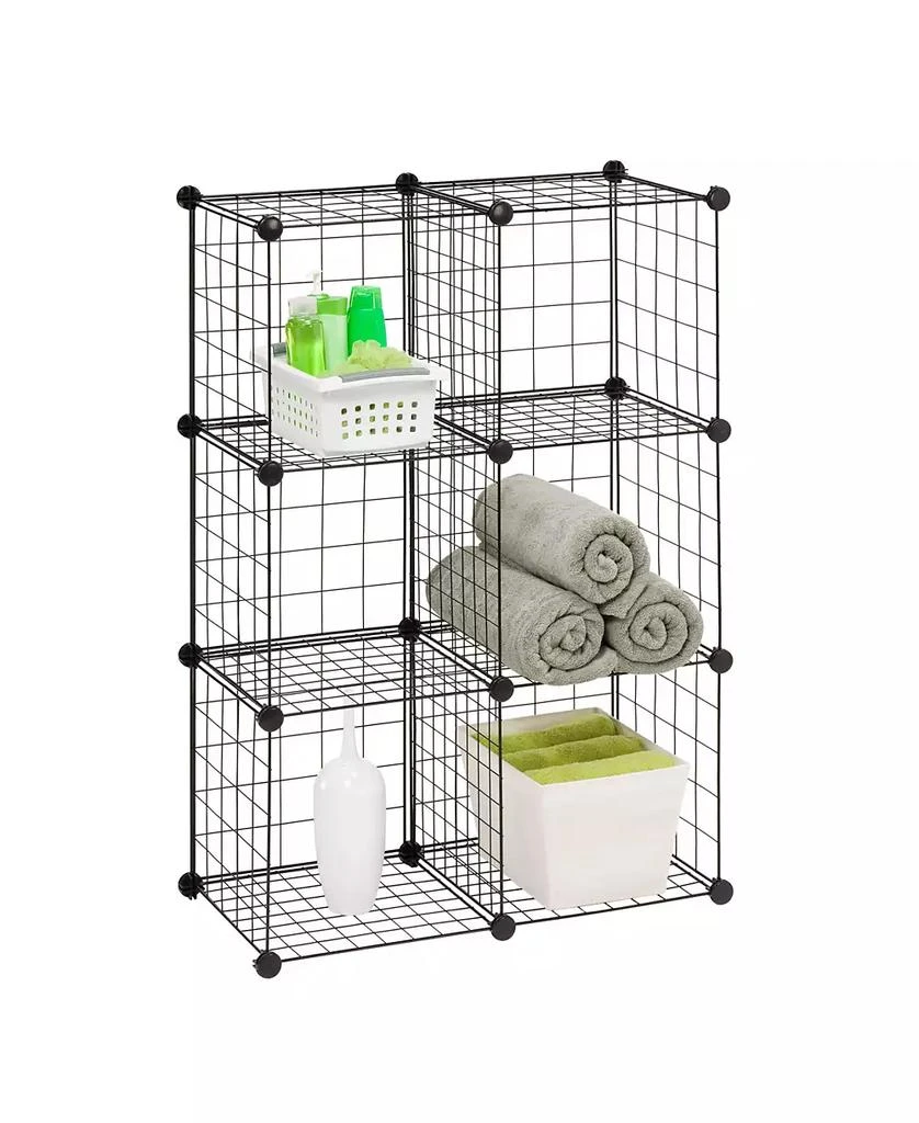 商品Honey Can Do|Modular Mesh Storage Cube, Set of 6,价格¥531,第3张图片详细描述
