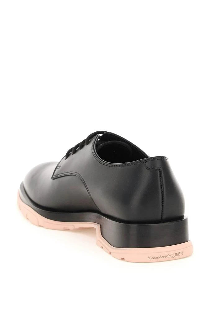 商品Alexander McQueen|SLIM TREAD LEATHER DERBY SHOES,价格¥4325,第2张图片详细描述