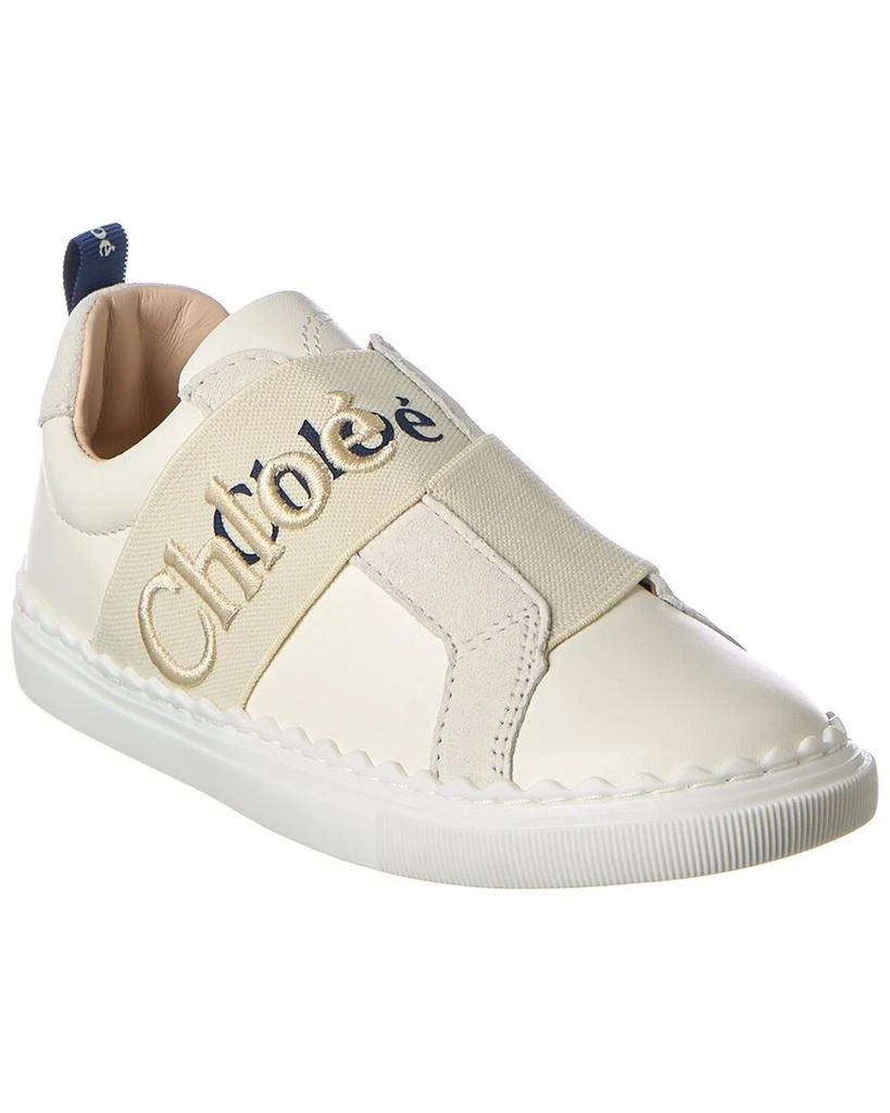 商品Chloé|Chloe Lauren Leather Sneaker,价格¥1271,第1张图片