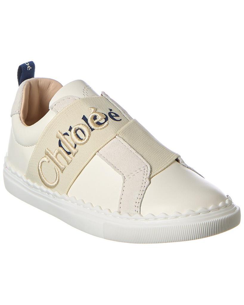 商品Chloé|Chloe Lauren Leather Sneaker,价格¥1462,第1张图片