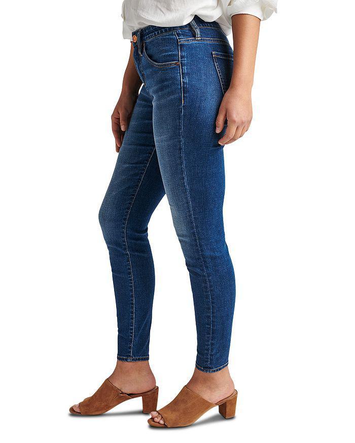 商品Jag Jeans|Cecilia Skinny Jeans in Thorne Blue,价格¥545,第5张图片详细描述