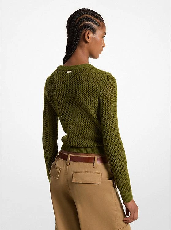 商品Michael Kors|Merino Wool Mesh Sweater,价格¥1313,第2张图片详细描述