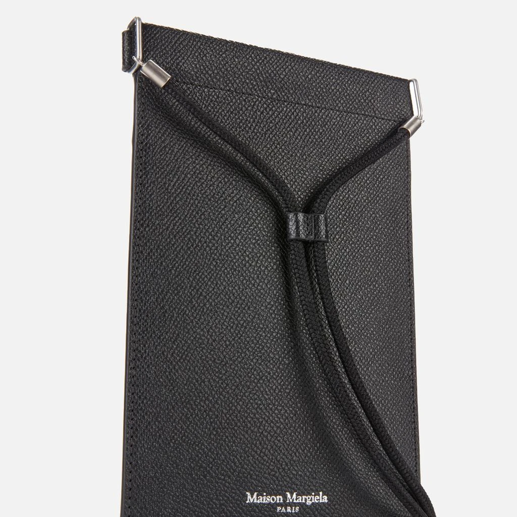 商品MAISON MARGIELA|Maison Margiela Men's Leather Hanging Phone Pouch,价格¥1942,第4张图片详细描述