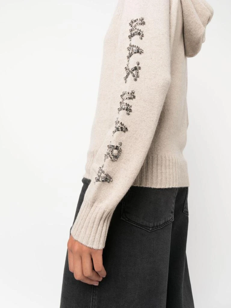 商品Max Mara|Ananas knit hoodie,价格¥1827,第4张图片详细描述