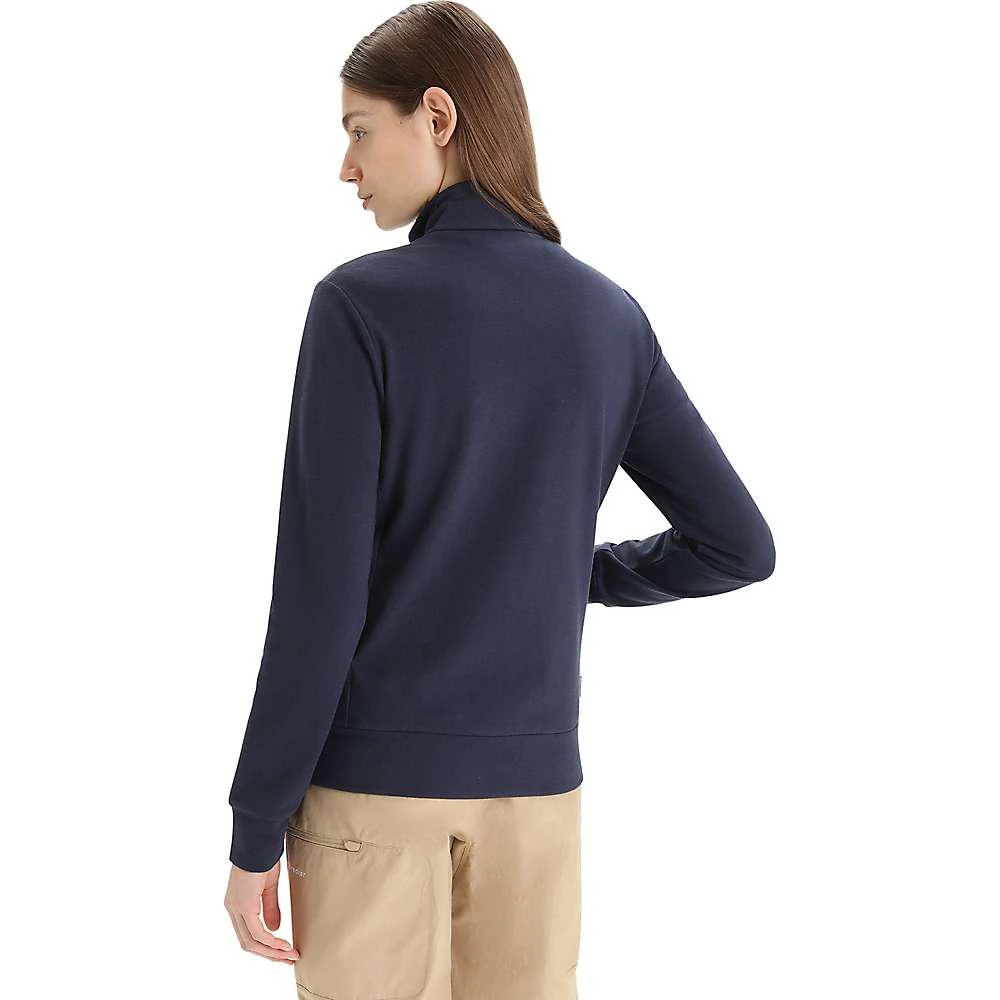 商品Icebreaker|Women's Central Classic LS Zip Sweatshirt,价格¥704,第2张图片详细描述