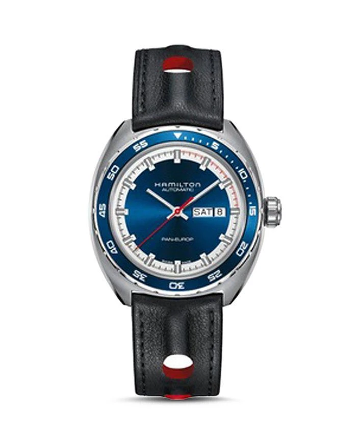 商品Hamilton|Classic Pan Europ Watch, 42mm,价格¥8940,第1张图片