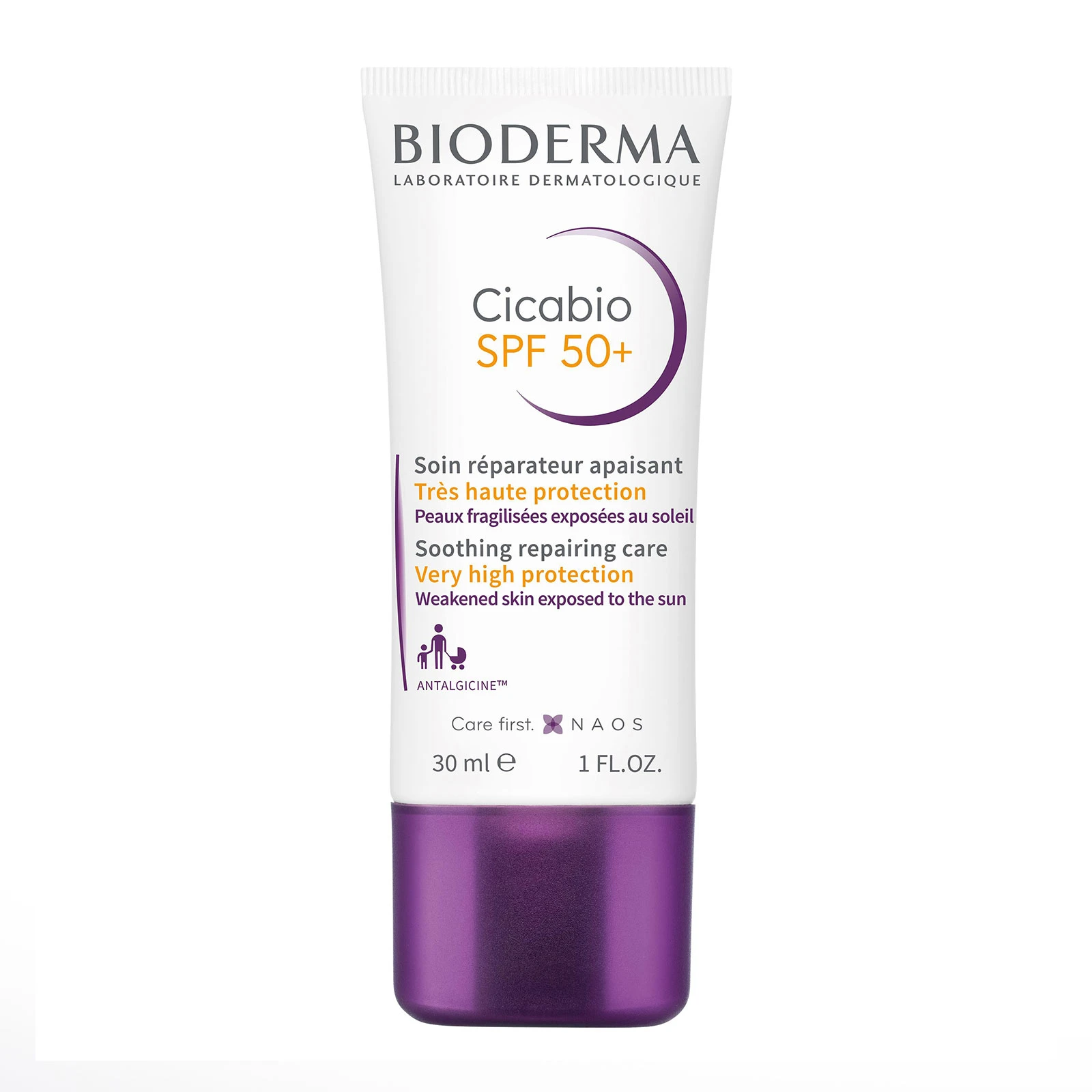 商品Bioderma|BIODERMA 贝德玛细胞防晒修复霜SPF50+ 30ml,价格¥106,第1张图片