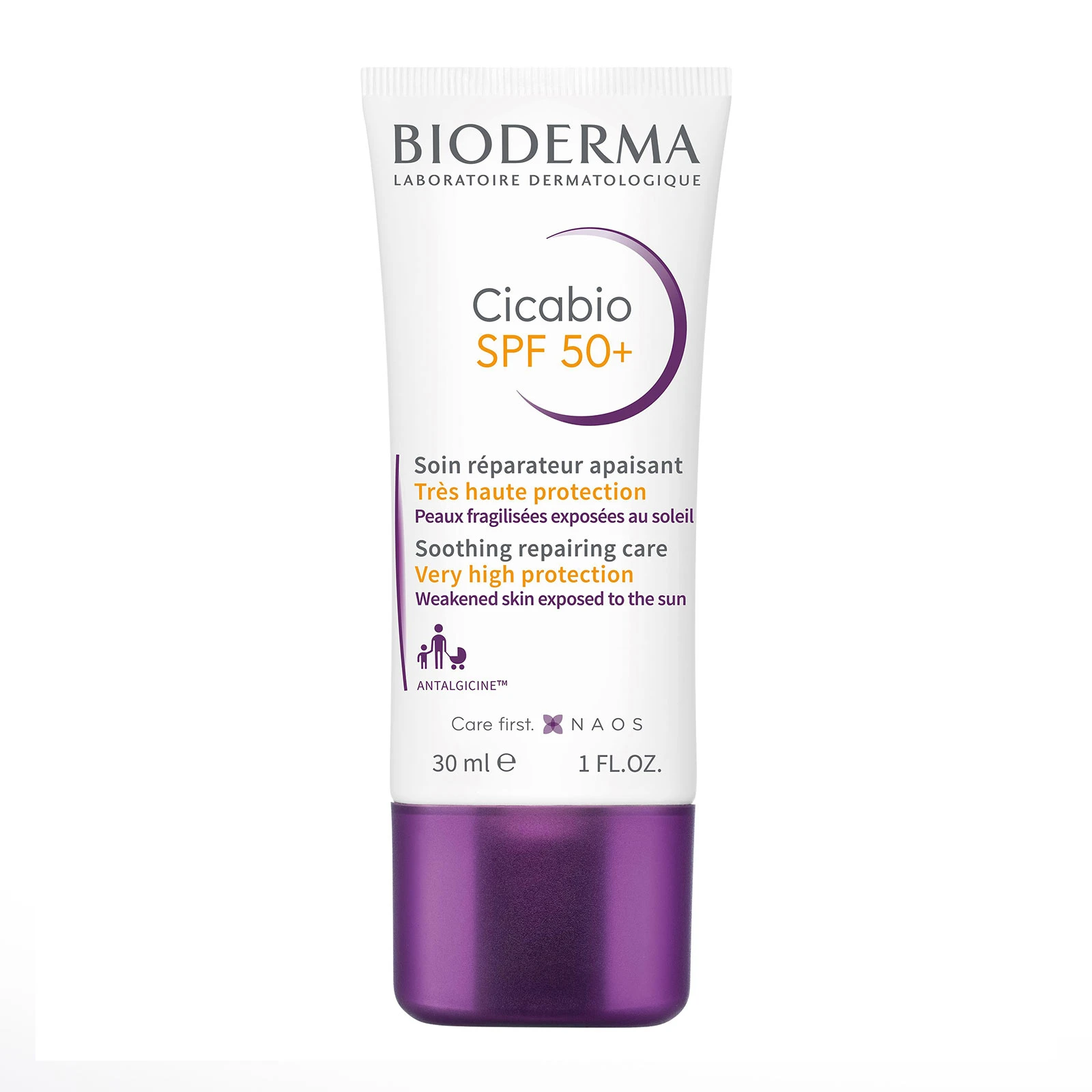 商品Bioderma|BIODERMA 贝德玛 细胞防晒修复霜 SPF50+ 30ml,价格¥105,第1张图片