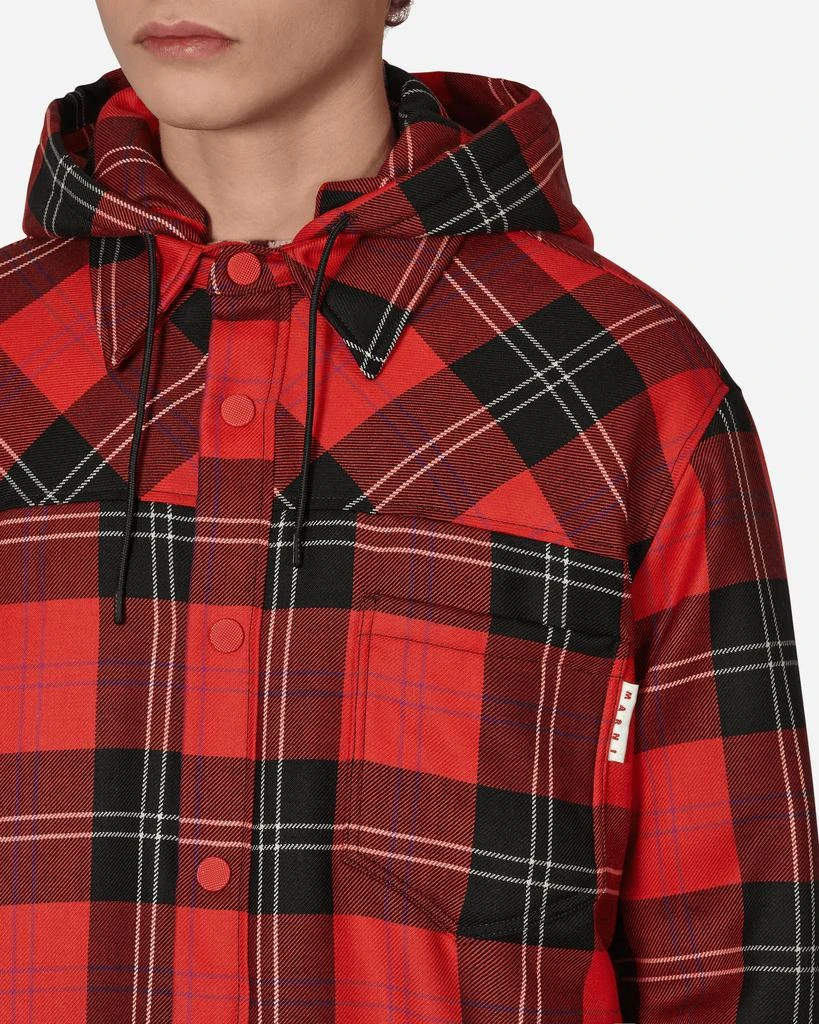 Padded Overshirt Red 商品