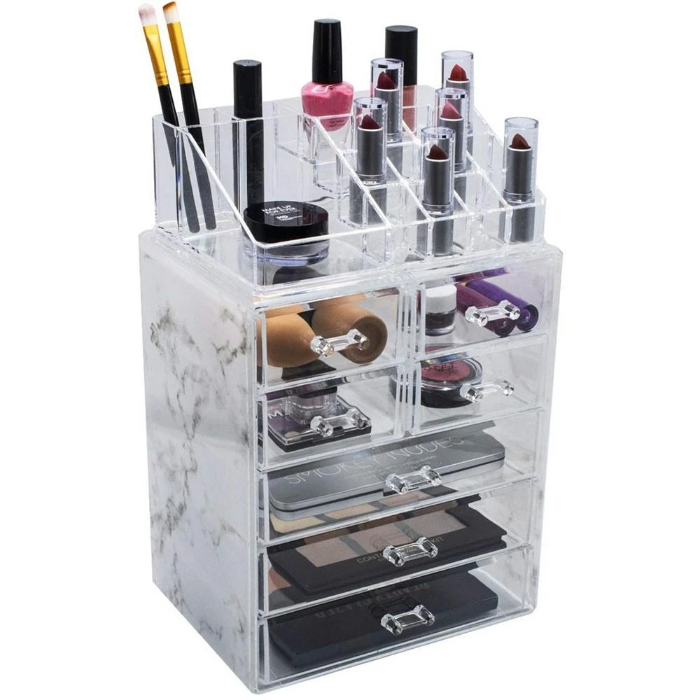 商品Sorbus|Cosmetics Makeup Storage Case Medium Display Sets - 3 Large 4 Small Drawers + Top,价格¥488,第3张图片详细描述