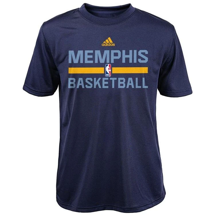 商品Adidas|Memphis Grizzlies Practice Wear Graphic T-Shirt, Big Boys (8-20),价格¥85,第1张图片