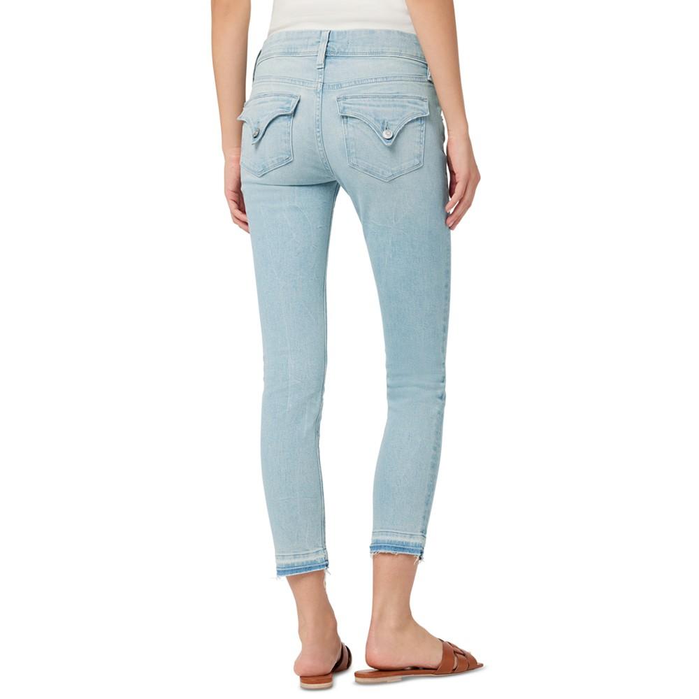 Women's Collin Frayed Cropped Skinny Jeans商品第2张图片规格展示