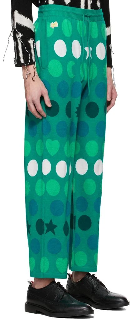 商品Charles Jeffrey Loverboy|Green Graphic Runes Lounge Pants,价格¥1237,第2张图片详细描述