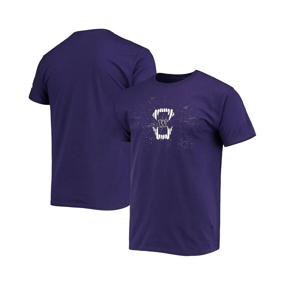 商品CHAMPION|Men's Purple Washington Huskies Gaiter Jaws T-shirt,价格¥165,第1张图片