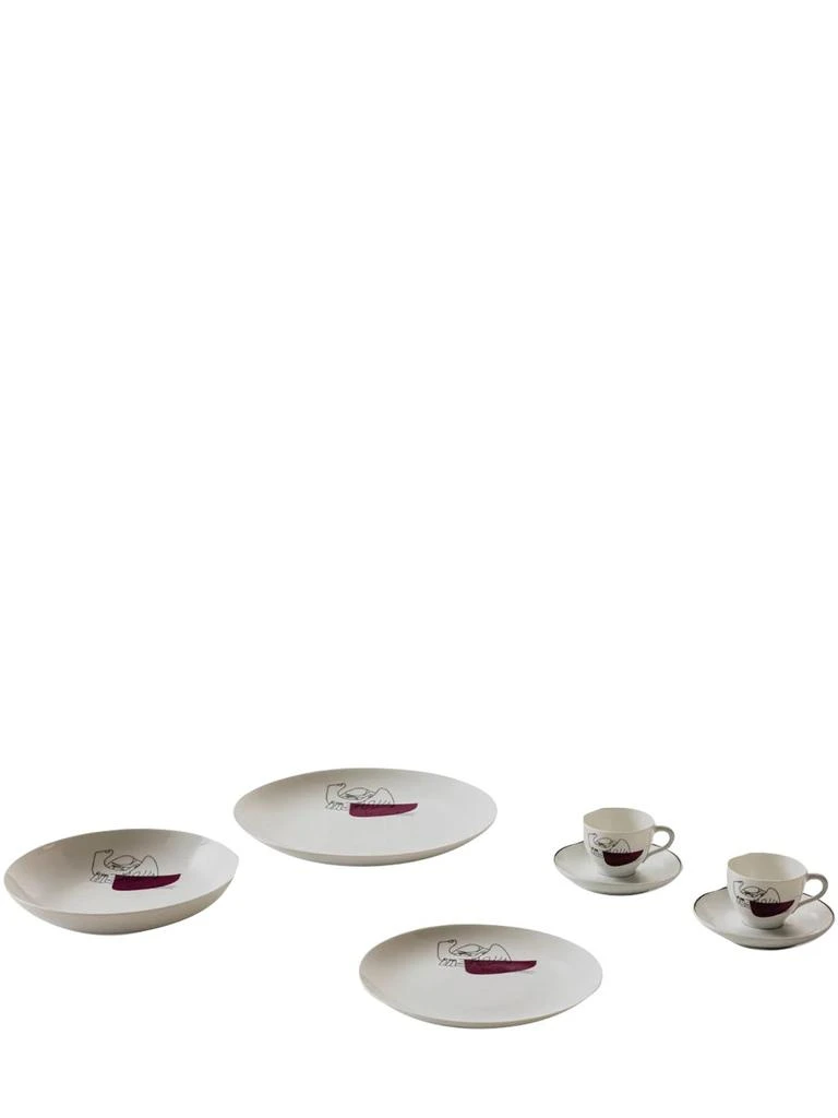 商品CASSINA|Set Of 2 Service Prunier Plates,价格¥1185,第2张图片详细描述