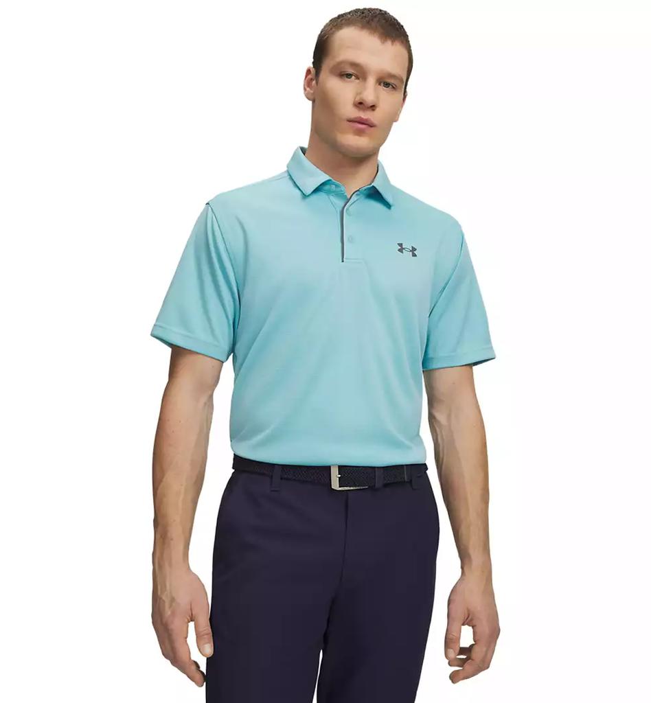 Herren-Tech-Kurzarm-Poloshirt image 2