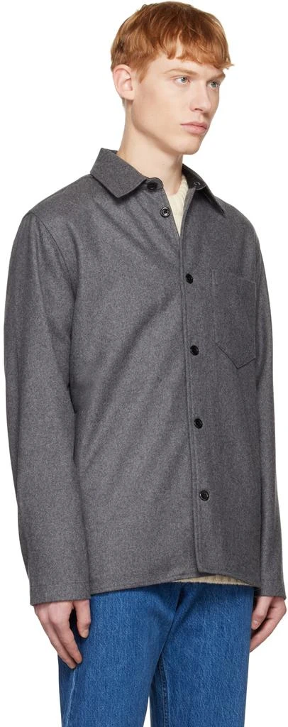 商品Norse Projects|Gray Ulrik Shirt,价格¥1441,第2张图片详细描述