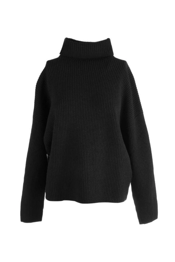 商品BALLANTYNE|Ballantyne Womens Black Cotton Sweater,价格¥2489,第1张图片