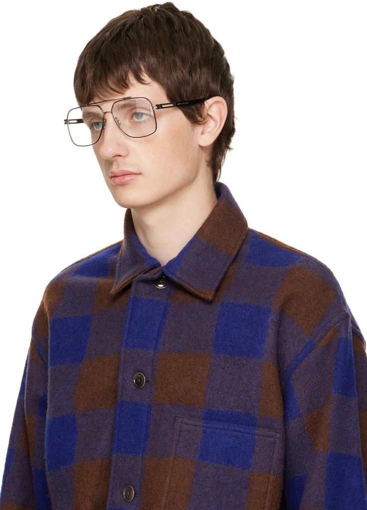 商品Marc Jacobs|Silver Aviator Glasses,价格¥1507,第4张图片详细描述