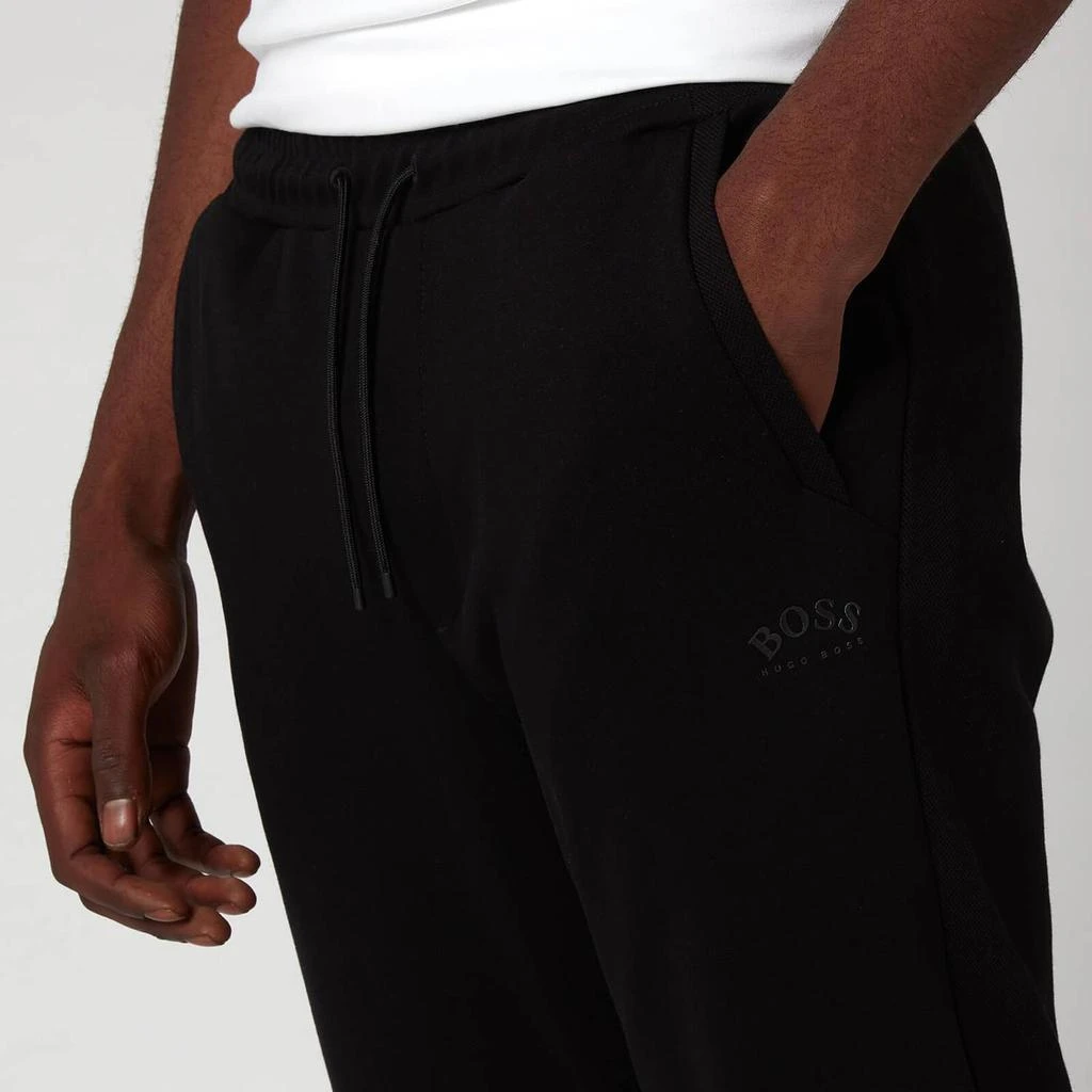 商品Hugo Boss|BOSS Green Men's Cuffed Sweatpants - Black,价格¥682,第4张图片详细描述