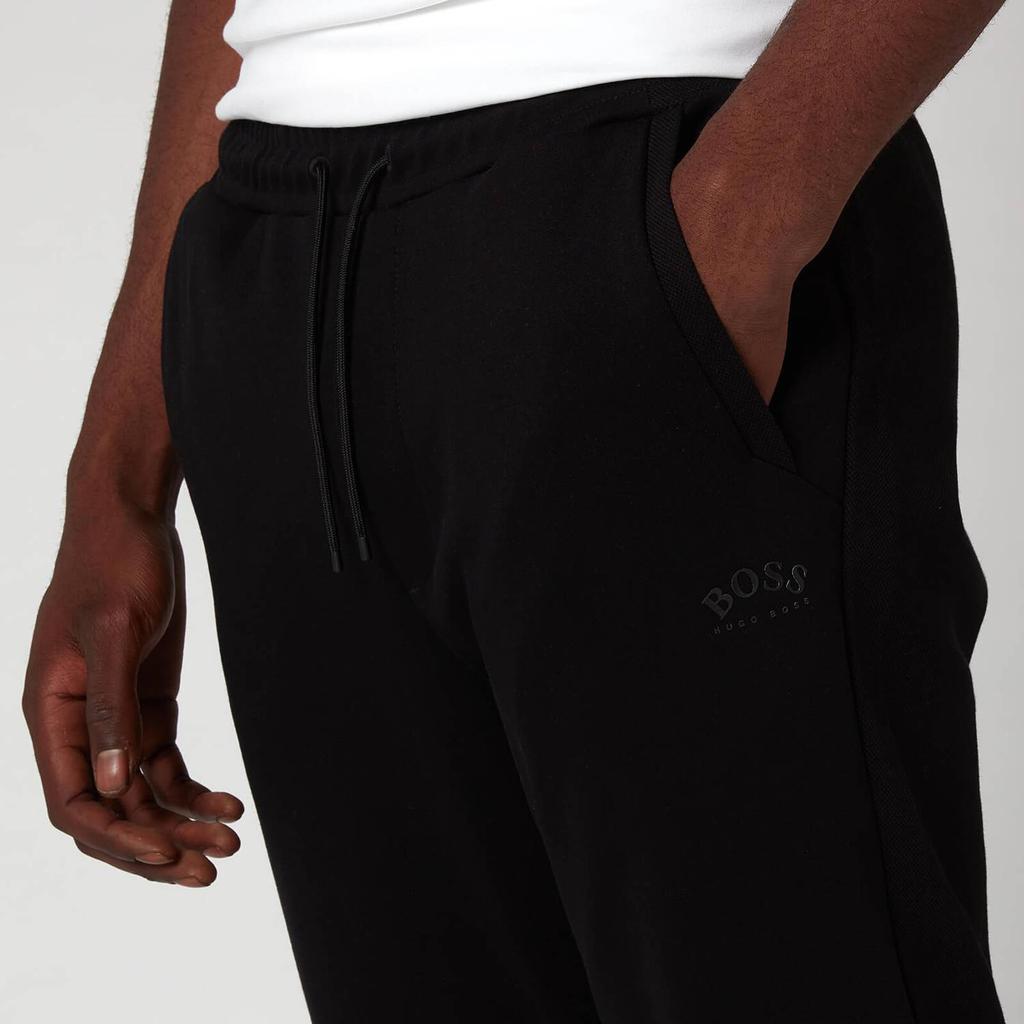 商品Hugo Boss|BOSS Green Men's Cuffed Sweatpants - Black,价格¥667,第6张图片详细描述