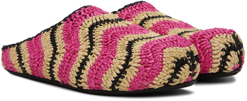 商品Marni|Pink No Vacancy Inn Edition Fussbett Loafers,价格¥8112,第4张图片详细描述