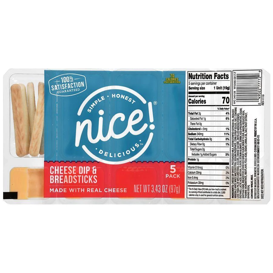 商品Nice!|Cheese Dip & Breadsticks,价格¥12,第2张图片详细描述