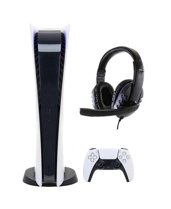 商品SONY|PlayStation 5 Digital Console with Universal Headset,价格¥4941,第1张图片