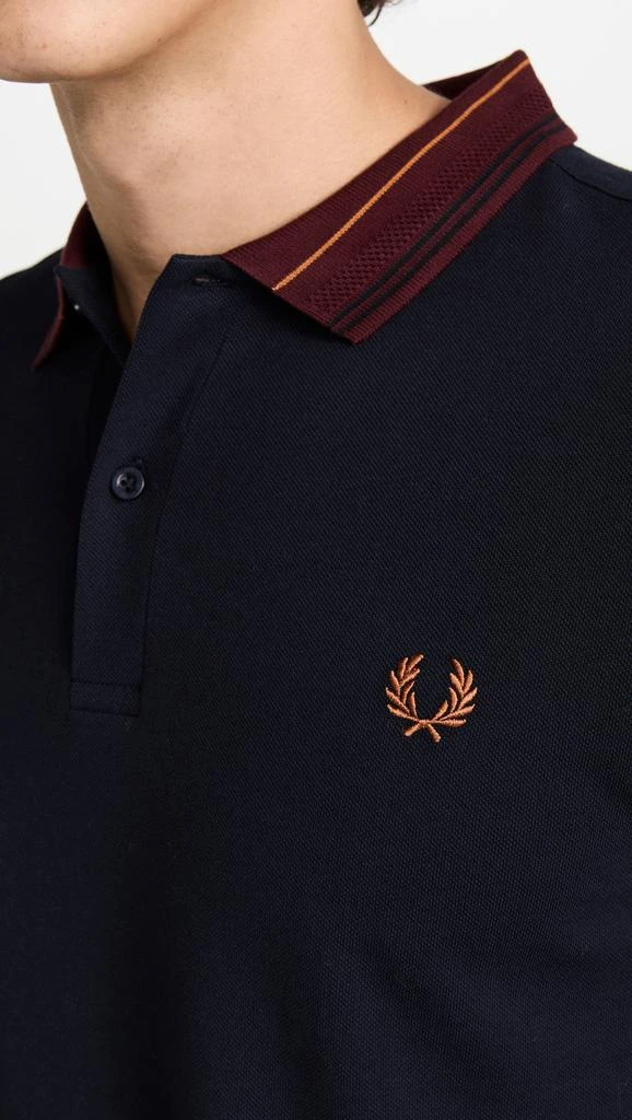 Fred Perry Striped Collar Polo Shirt 商品