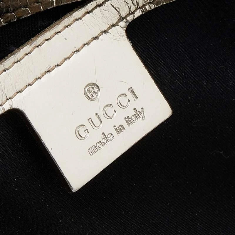 Gucci White/Silver GG Supreme Canvas And Leather Joy Boston Bag 商品