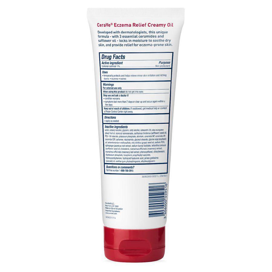 商品CeraVe|Eczema Relief Creamy Body Oil,价格¥129,第4张图片详细描述