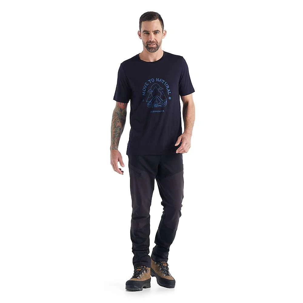 商品Icebreaker|Men's Tech Lite II SS Tee - Canopy Camper,价格¥347,第5张图片详细描述