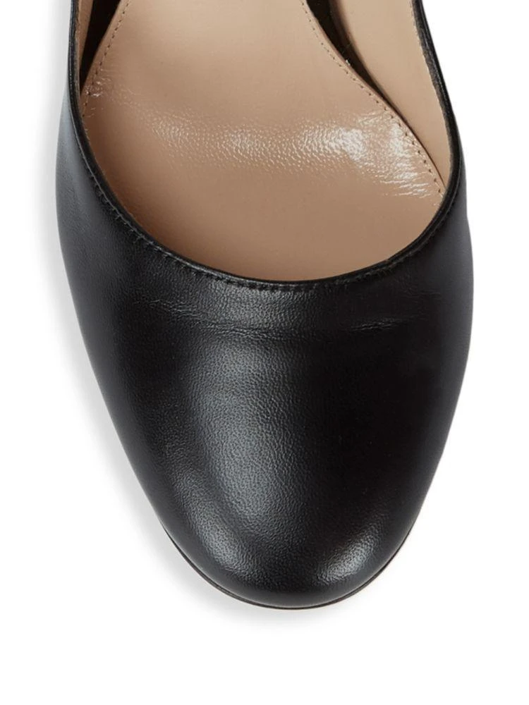 商品Gianvito Rossi|Gianvito Rossi Glossy Leather Ankle Strap Pumps,价格¥2286,第3张图片详细描述