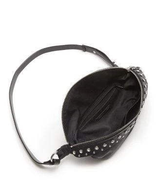 商品Rebecca Minkoff|Crystal Studded Nylon & Leather Convertible Belt Bag,价格¥556,第3张图片详细描述