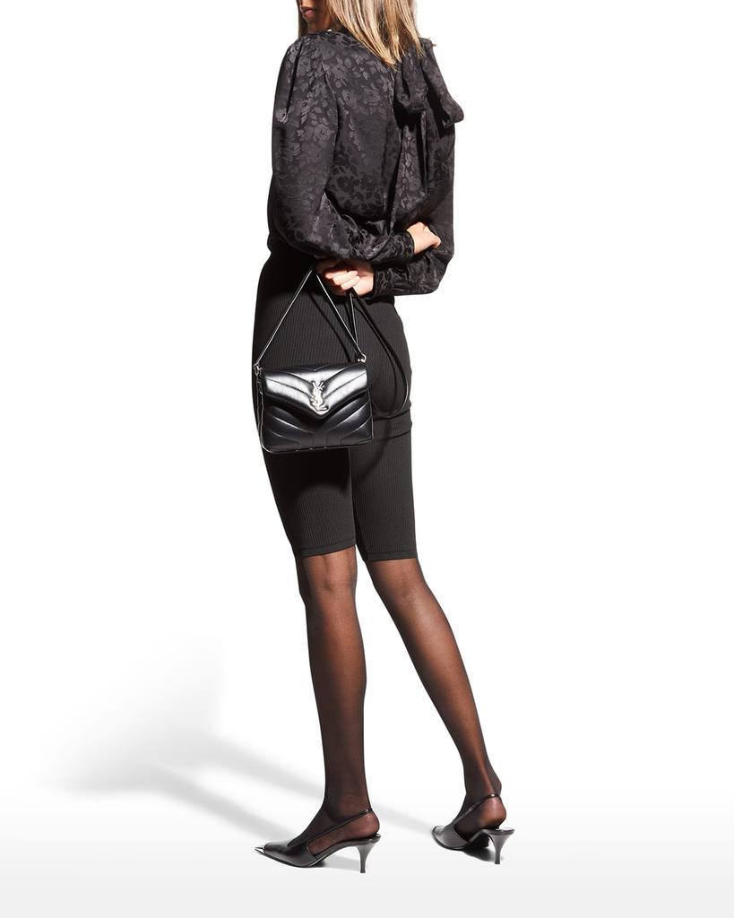 商品Yves Saint Laurent|Loulou Toy Matelasse Calfskin V-Flap Crossbody Bag,价格¥13862,第7张图片详细描述