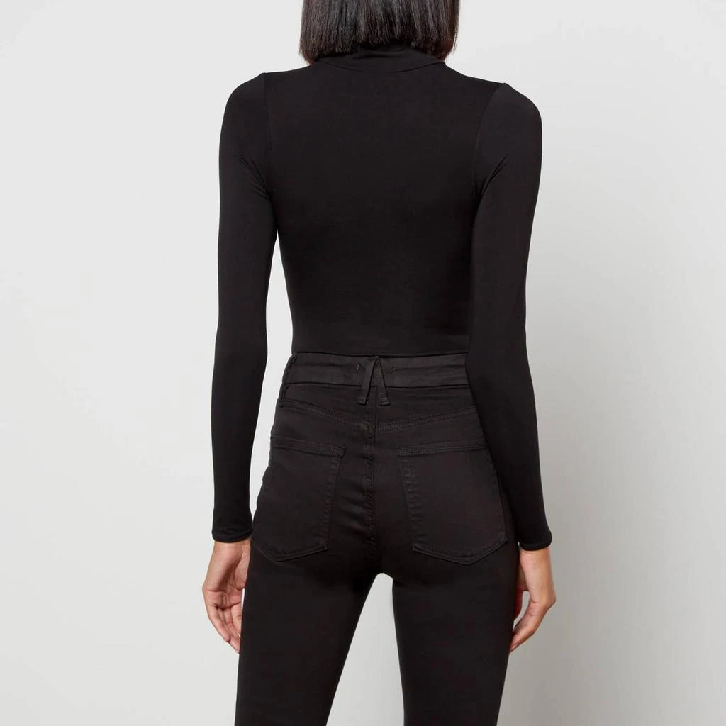 商品Good American|Good American Women's The Coverup Turtleneck Body Top - Black001,价格¥359,第2张图片详细描述