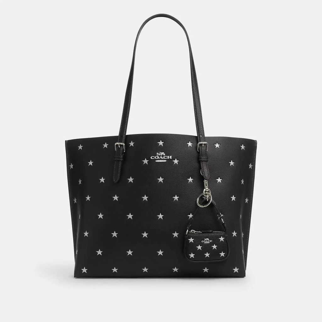 商品Coach|Mini Nolita Bag Charm With Star Print,价格¥685,第2张图片详细描述