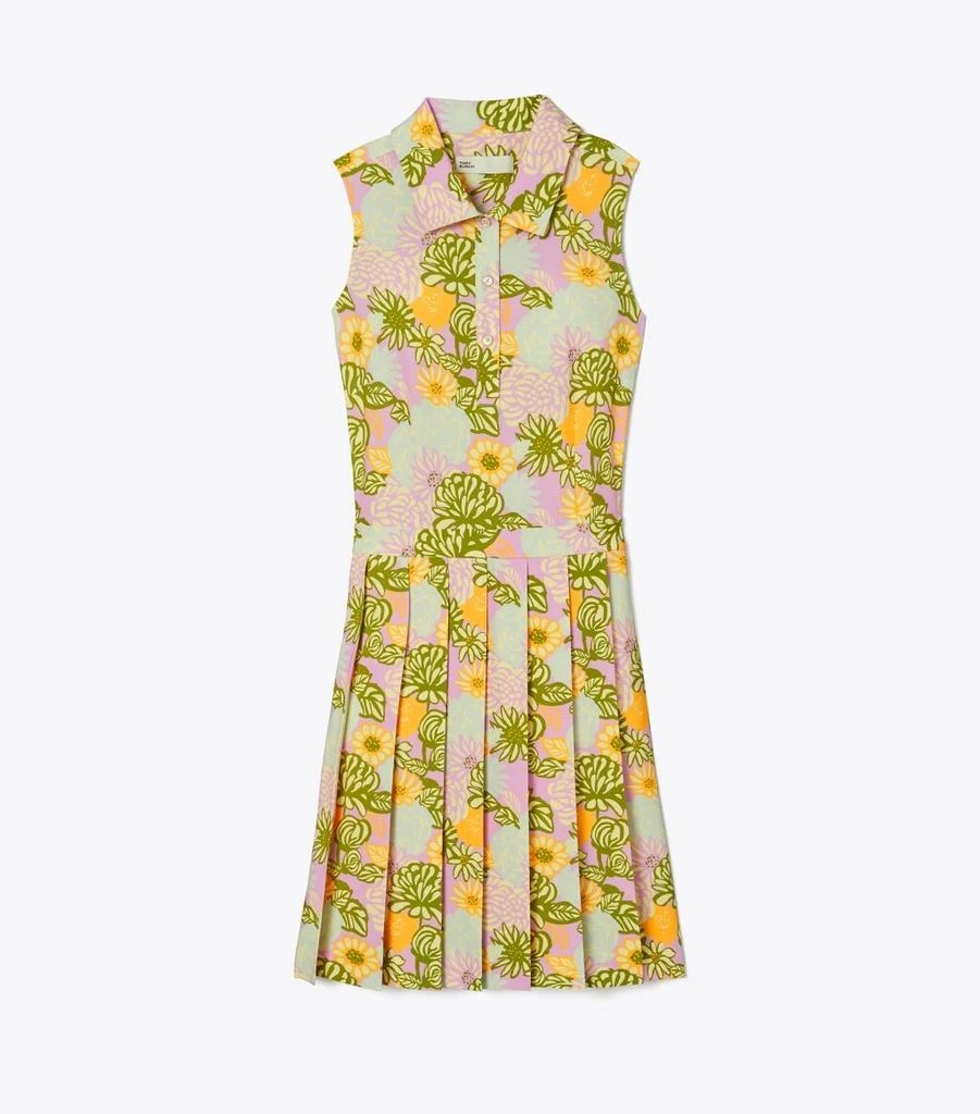 商品Tory Burch|Printed Performance Pleated Dress,价格¥968,第1张图片