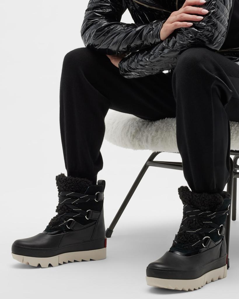 商品SOREL|Joan Of Arctic Leather Faux-Fur Snow Booties,价格¥1574,第4张图片详细描述