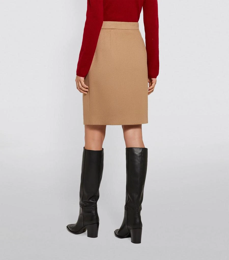 商品Max Mara|Camel Hair Pleated Skirt,价格¥3440,第3张图片详细描述