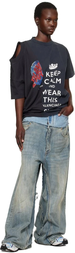 商品Balenciaga|黑色 50-50 T 恤,价格¥6933,第4张图片详细描述
