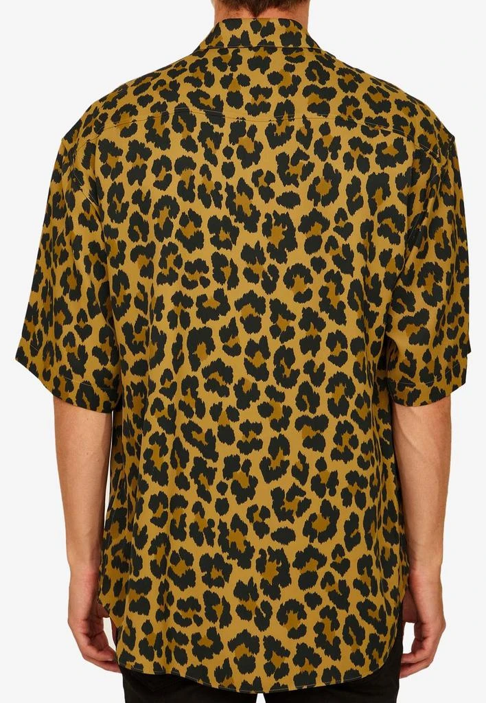 商品Dior|Animal Print Short-Sleeved Shirt,价格¥6639,第4张图片详细描述