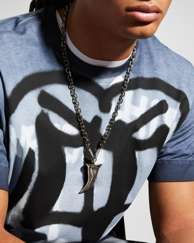 商品Givenchy|Men's Horn Pendant Chain Necklace,价格¥5232,第2张图片详细描述