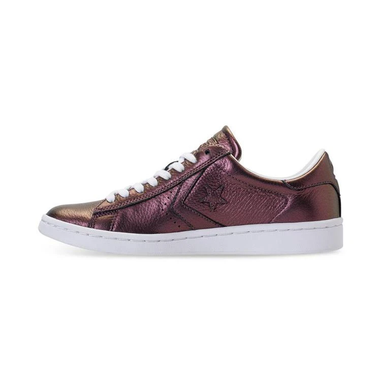 商品Converse|Women's Pro Leather LP Casual Sneakers from Finish Line,价格¥371,第4张图片详细描述