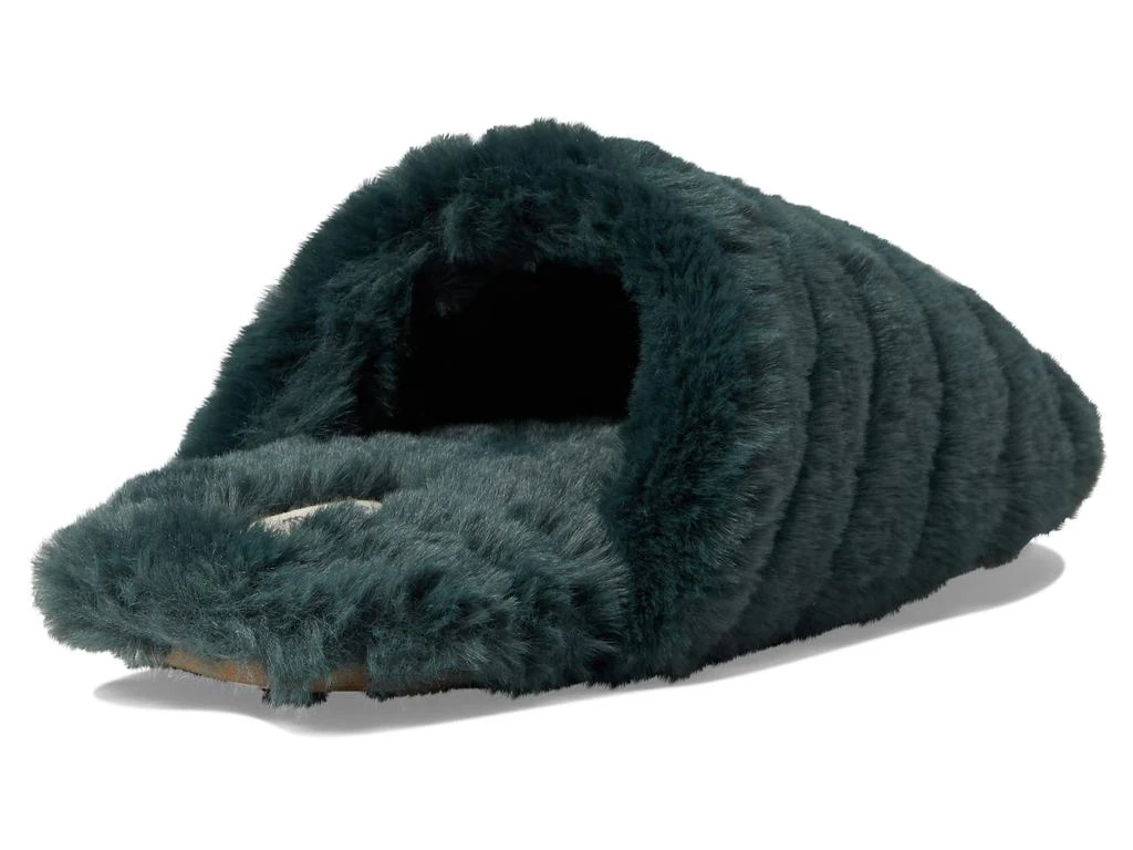 商品Madewell|Quilted Scuff Slippers in Recycled Faux Fur,价格¥184,第5张图片详细描述