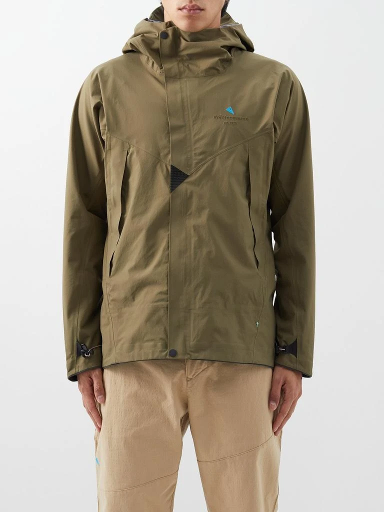 商品Klattermusen|Hooded technical-shell jacket,价格¥1645,第1张图片