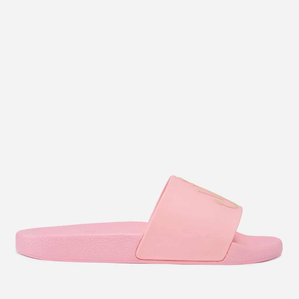 商品JW Anderson|JW Anderson Women's Logo Pool Slide Sandals - Pink,价格¥248,第2张图片详细描述