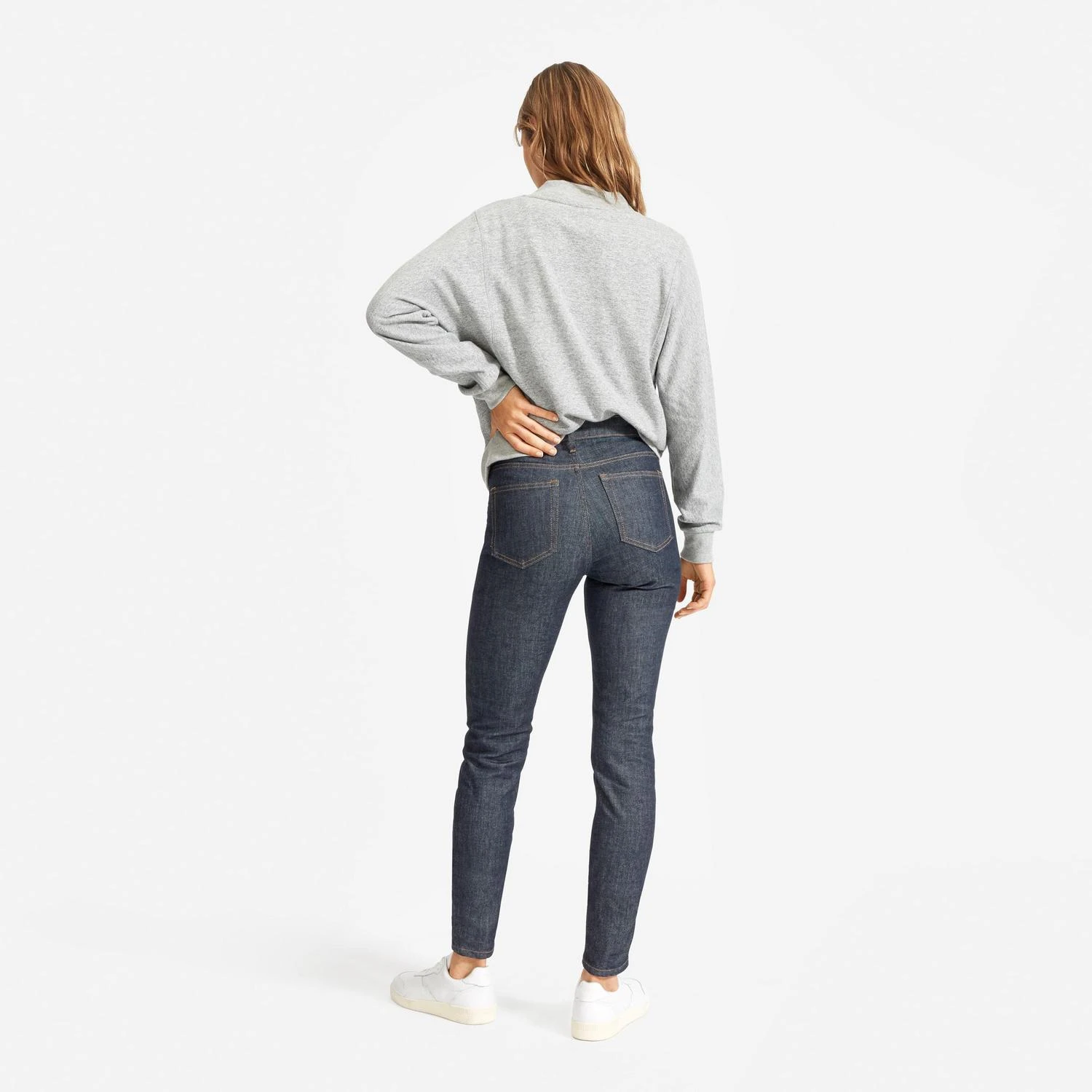 商品Everlane|高腰贴身牛仔裤,价格¥504,第5张图片详细描述