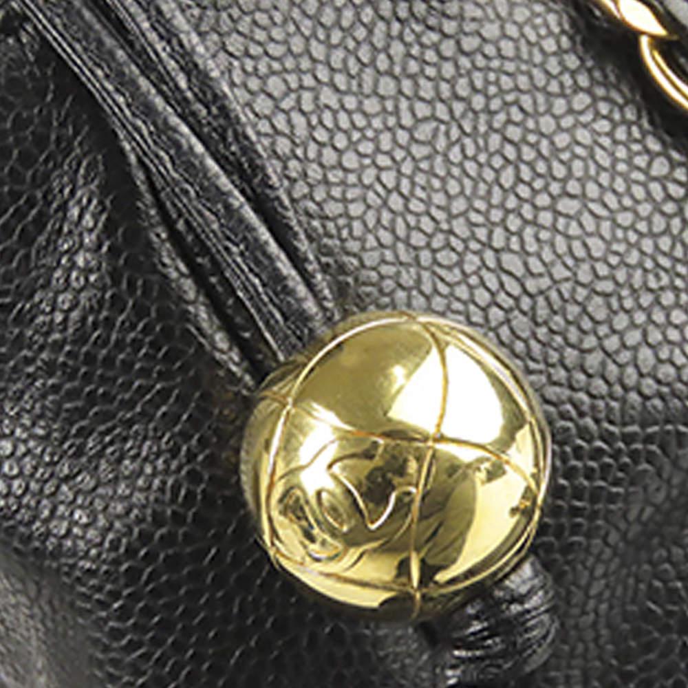 Chanel Black CC Caviar Tote Bag商品第8张图片规格展示
