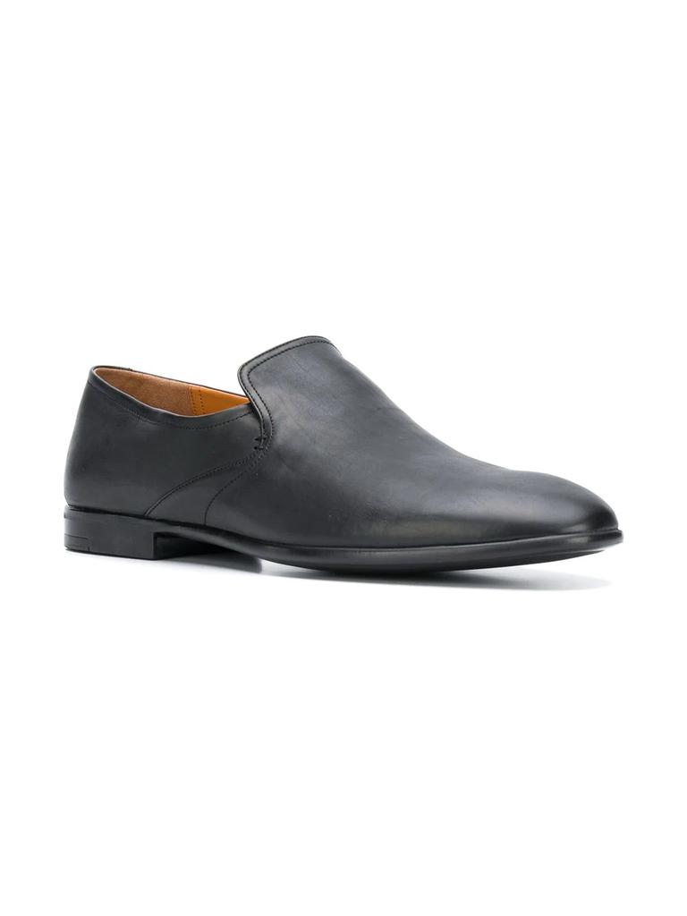 NEW Bally Furco Men's Black Plain Calf Leather Loafers商品第2张图片规格展示